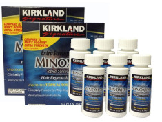 Minoxidil 5% Kirkland SOLUTIE impotriva caderii parului - Pachet 6 LUNI - ORIGINAL SUA foto