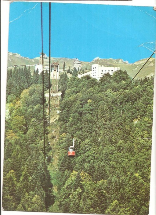 CPI (B4387) SINAIA. FOISORUL, EDITURA MERIDIANE, CIRCULATA, 17.08.1969, STAMPILE, TIMBRU