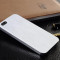 Husa / Toc aluminiu slefuit IPhone 5, 5S, culoare argintie + CADOU Folie ecran si servetel