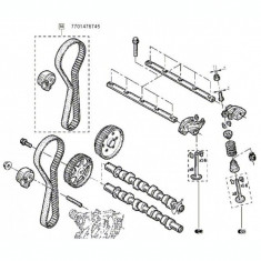 KIT DISTRIBUTIE DACIA RENAULT 1.2 16V 7701476745 foto