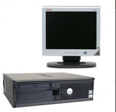 PACHET OFFICE CALCULATOR DELL GX520 INTEL P4 3.20GHZ 1GB DDR2 40GB HDD CD-ROM+MONITOR LCD 15&amp;quot; INCH+MOUSE&amp;amp;amp;amp;TASTATURA | GARANTIE 12 LUNI foto