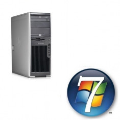 Pachet sistem HP Workstation XW4400 Core2Duo E6600 2.4GHz/2GB/160GB + Licen?a Windows 7 Professional foto