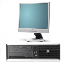 CALCULATOR HP DC7800 SFF DUAL CPU E2200 2x2.20GHZ 2GB 80GB DVD-RW+MONITOR LCD 19&amp;quot; INCH+MOUSE&amp;amp;amp;TASTATURA|GARANTIE 12 LUNI foto