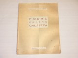 MIRCEA RADULESCU - POEME PENTRU GALATEEA Ed.1925