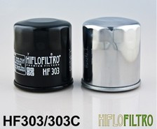 Filtru ulei Moto-ATV HifloFiltro HF 303 crom foto