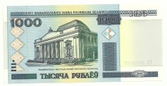 BELARUS 1000 1.000 RUBLE 2000 UNC [1] P-28a foto