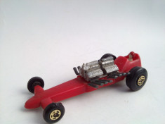 Veche macheta Estetyka, Drugster, reproducere fidela dupa Slingshot Dragster Matchbox foto