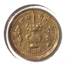 G4. NEPAL 20 PAISA 1978 (2035), Brass, F.A.O. ** foto