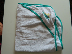 Prosop baie, unisex, Pampers, 100% bumbac, bun absorbant. COMANDA MINIMA 30 LEI! foto