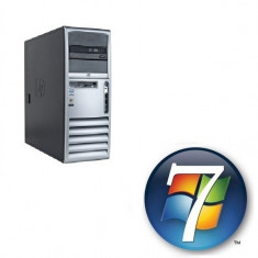 Pachet sistem HP Compaq DC7700p Core2Duo E6420/2GB/160GB + Licen?a Windows 7 Professional foto