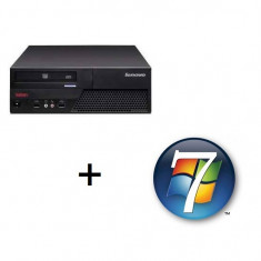 Pachet sistem Lenovo ThinkCentre M58e Core2Duo E7400 + Licen?a Windows 7 Professional foto