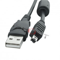 Cablu de date pentru Konica Minolta DiMAGE A1 A2 F100 F200 F300 X X20 X21 X31 Xg Xi Xt Z1 Z2 Panasonic Lumix DMC-FX5 DMC-LC50 DMC-LC70 foto