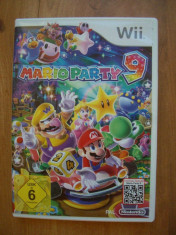 JOC Wii MARIO PARTY 9 ORIGINAL PAL / STOC REAL / by DARK WADDER foto