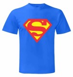 Tricou cadou Superman, L, M, S, XL, XXL, Alb, Albastru, Negru