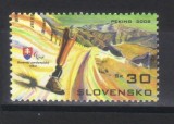 SLOVACIA 2008, J. Paralimpice Beijing, Sport, serie neuzata, MNH