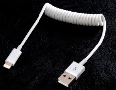 Cablu 8 Pin Lightning USB Apple iPhone 5 5C 5S 6 6 Plus iPad 4 iPad Mini iPod Touch 5 foto