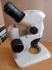 Microscop Profesional . Olympus SZ51 Stereo Microscop Cu Suport SZ2-ST . si Obiectiv Olympus 110AL2XW38 foto