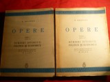 N.Balcescu -Scrieri Istorice ,politice si economice 1940 , 2 volume