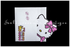 Invitatie Hello Kitty tip 2 foto
