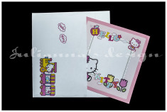 Invitatie Hello Kitty tip 1 foto