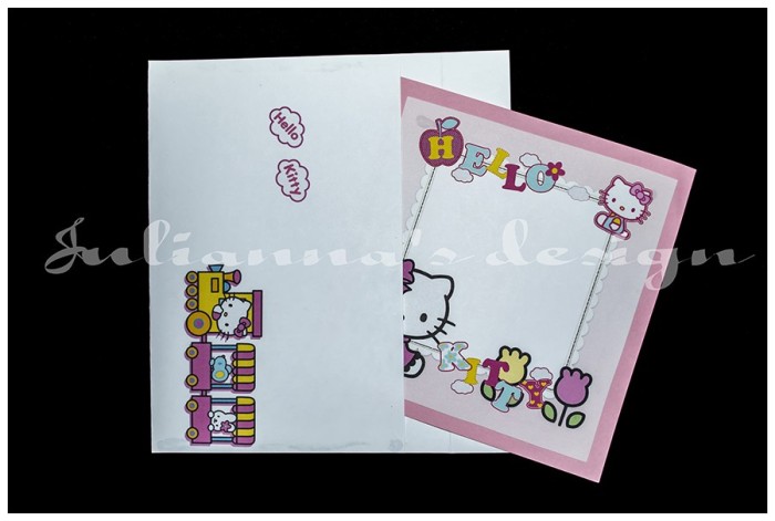 Invitatie Hello Kitty Tip 1 Okazii Ro