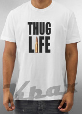 Tricou Thug LIFE Hip Hop Rap gangsta style Bumbac 100% idee cadou foto