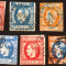 1869-1871 9 timbre CAROL I LP 25-LP 29 + LP 30 + LP 31a+b + LP 33 circulate - timbrele din imagine