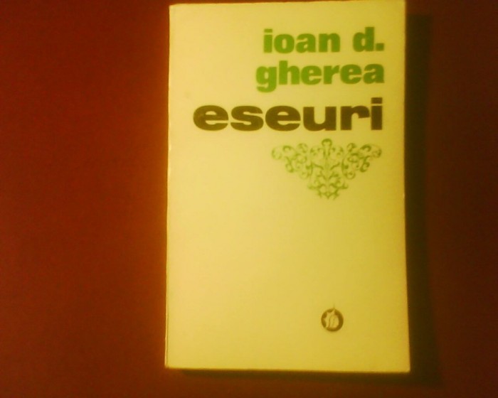 Ioan D. Gherea Eseuri