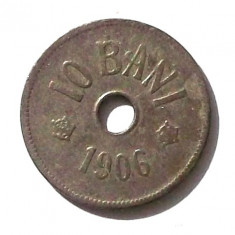 G4. ROMANIA 10 BANI 1906 ** foto