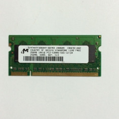 Memorie laptop Micron, 256mb DDR2 667, MT4HTF3264HY-667B3, Apple (1103)