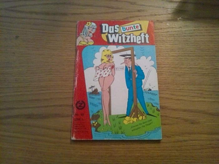DAS BUNTE WITZHEFT Karikaturen, Kurzgeschichten und Anekdoten nr.48 - 64 p.