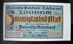 Germania 20000 Mark 1923 foto
