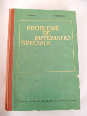 Probleme de matematici speciale - V. Rudner/ C. Nicolescu foto