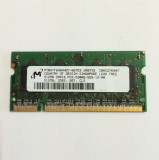 Memorie laptop 512MB CL5 DDR2-667 SODIMM, Micron, MT8HTF6464HDY-667D3 (1104), 512 MB, 667 mhz