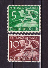 Timbre GERMANIA REICH 1939/* 738-739 - ZIUA MARCII POSTALE ST. foto