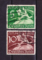 Timbre GERMANIA REICH 1939/* 738-739 - ZIUA MARCII POSTALE ST. foto