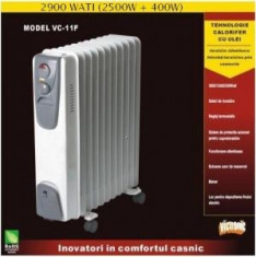 Calorifer cu ulei si ventilator Victronic 11 elementi VC 11 F foto