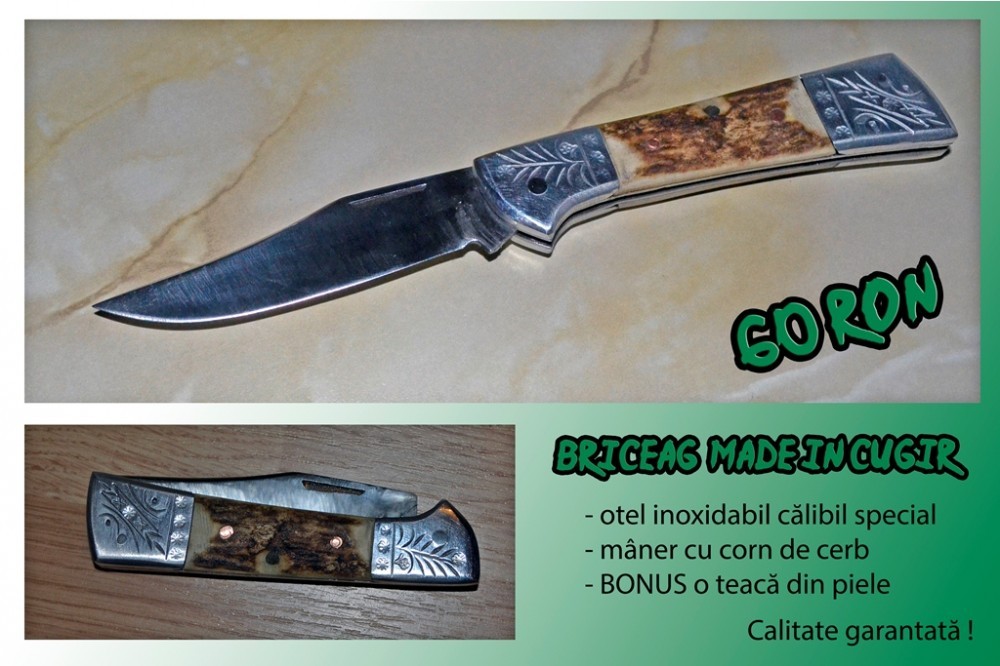 BRICEAG lucrat manual MADE in CUGIR | arhiva Okazii.ro