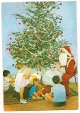 #carte postala(marca fixa)-FELICITARE-Obiceiuri de iarna
