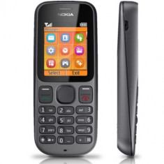 Nokia 100 grapphite noi noute sigilate codate orange romania la cutie,24luni garantie cu toate accesoriile oferite de producator!PRET:75ei foto