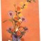 #carte postala(marca fixa)-FLORI