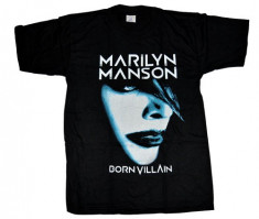 Tricou Marilyn Manson &amp;amp;quot; born villain &amp;amp;quot; foto