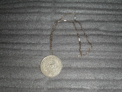 Lant cu medalion Mexic foto