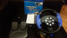 Volan cu pedale(Racing well) ptr Xbox, Ps 2, Ps One,Game cube foto