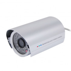 Camera de supraveghere exerior cu infrarosu CCD 36 LED IR / Camera video color cu vedere pe timp de noapte foto