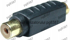 Adaptor RCA mama-mini DIN, 4 pini tata - 126871 foto