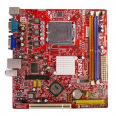 Placa de baza MSI PM9M-V - DDR + DDR2, SATA, IDE, video - socket LGA775 - impecabila - ofer PROBA !!! foto