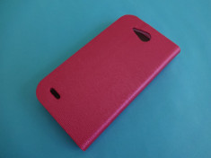 Husa Orange Reyo Flip Cover Roz !!! Folie de protectie pentru display CADOU !!! foto