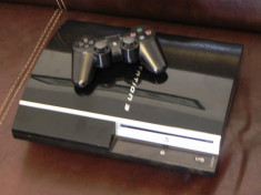 Playstation 3 MODAT, PS3 Phat 80 Gb consola jocuri modata cu ROGERO 4.55 foto