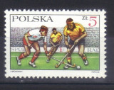 POLONIA 1985, Sport - Hochei pe iarba, serie neuzată, MNH